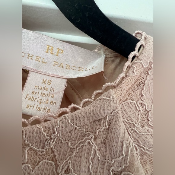 Rachel Parcell Blush Lace Dress Size XS - Picture 2 of 8